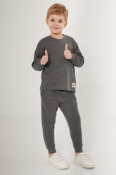 U.S. Polo Kids Boys Pajama Two Pieces Set Three Threads